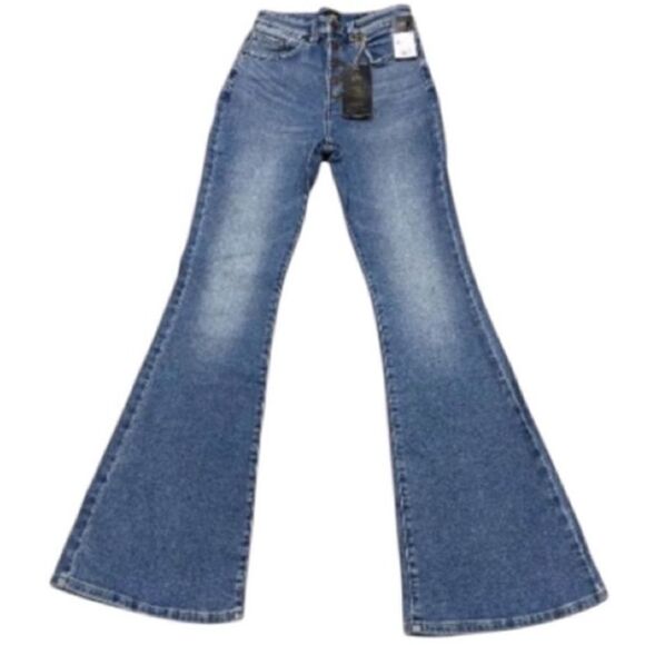 Lee Vintage Modern High Rise Flare Jeans 27x33 NWT Stretch Denim. Lot of 2 - Picture 3 of 16